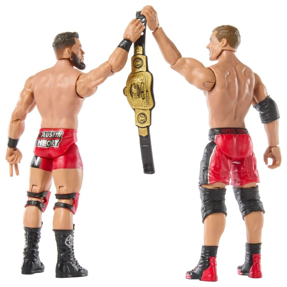 WWE Main Event Showdown Series 22 Action Figures Set - Austin Theory and Grayson Waller in Multicolor, , large