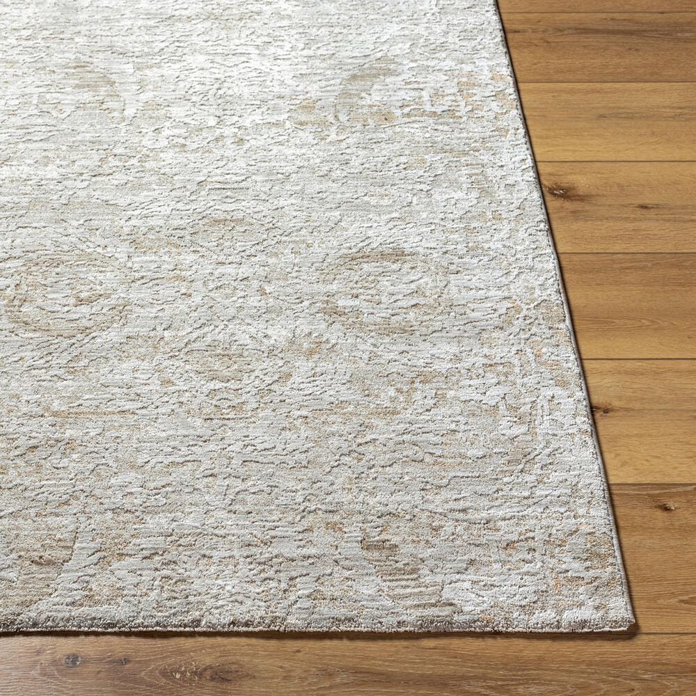 Surya Masterpiece Light Gray, Medium Gray, Cream and Tan 9&#39; x 12&#39;2&quot; Area Rug, , large