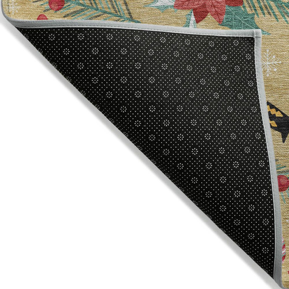 Dalyn Rug Company Wonderland WN30 5&#39; x 7&#39;6&quot; Gold Indoor/Outdoor Area Rug, , large