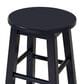 Linon Home Decor Abby 29" Bar Stool in Navy, , large