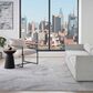 Nourison Central Park West CEP01 Grey 7"10" x 9"10" Area Rug, , large