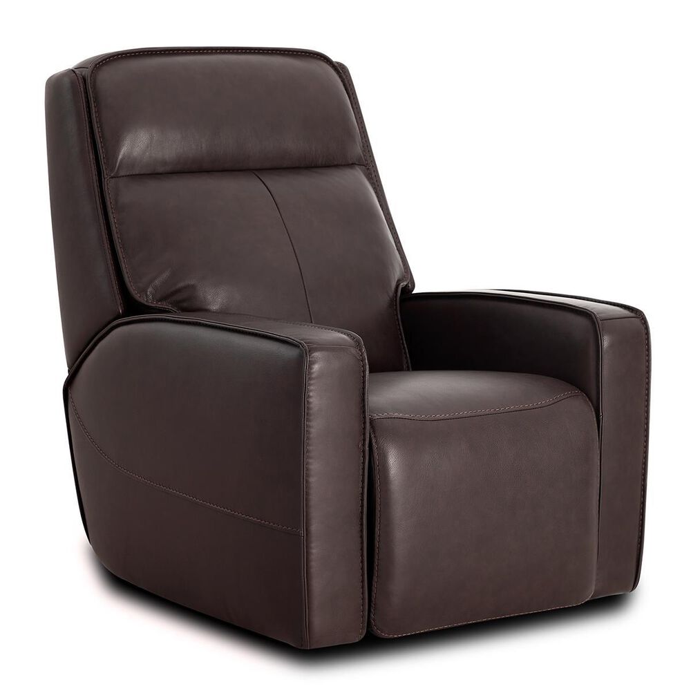 Sienna Designs Power Recliner with Power Headrests and Lumbar in Ellington Lux Brown, , large