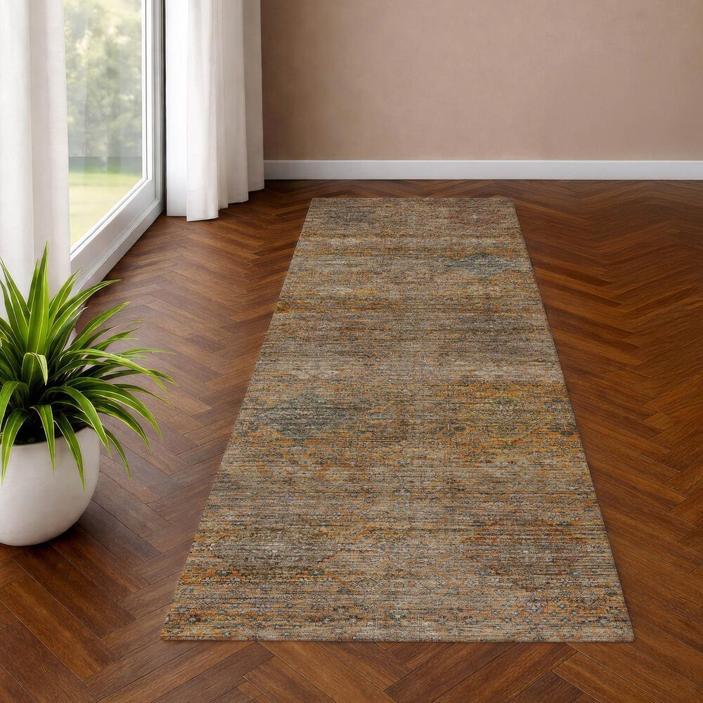 Dalyn Rug Company Aristo AR1 Terracotta 2'3" x 7'6" Area Rug, , large
