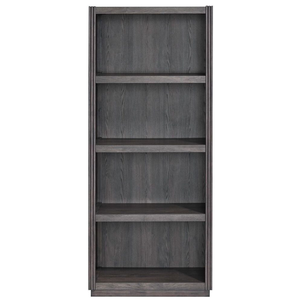 Belle Furnishings Modern Edge 4-Shelf Bunching Bookcase in Caffe, , large