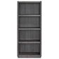 Belle Furnishings Modern Edge 4-Shelf Bunching Bookcase in Caffe, , large