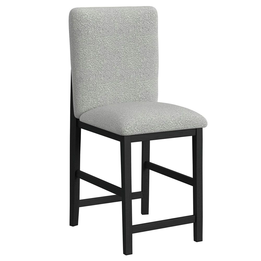 Mayberry Hill Gray and Brown Barstool, , large