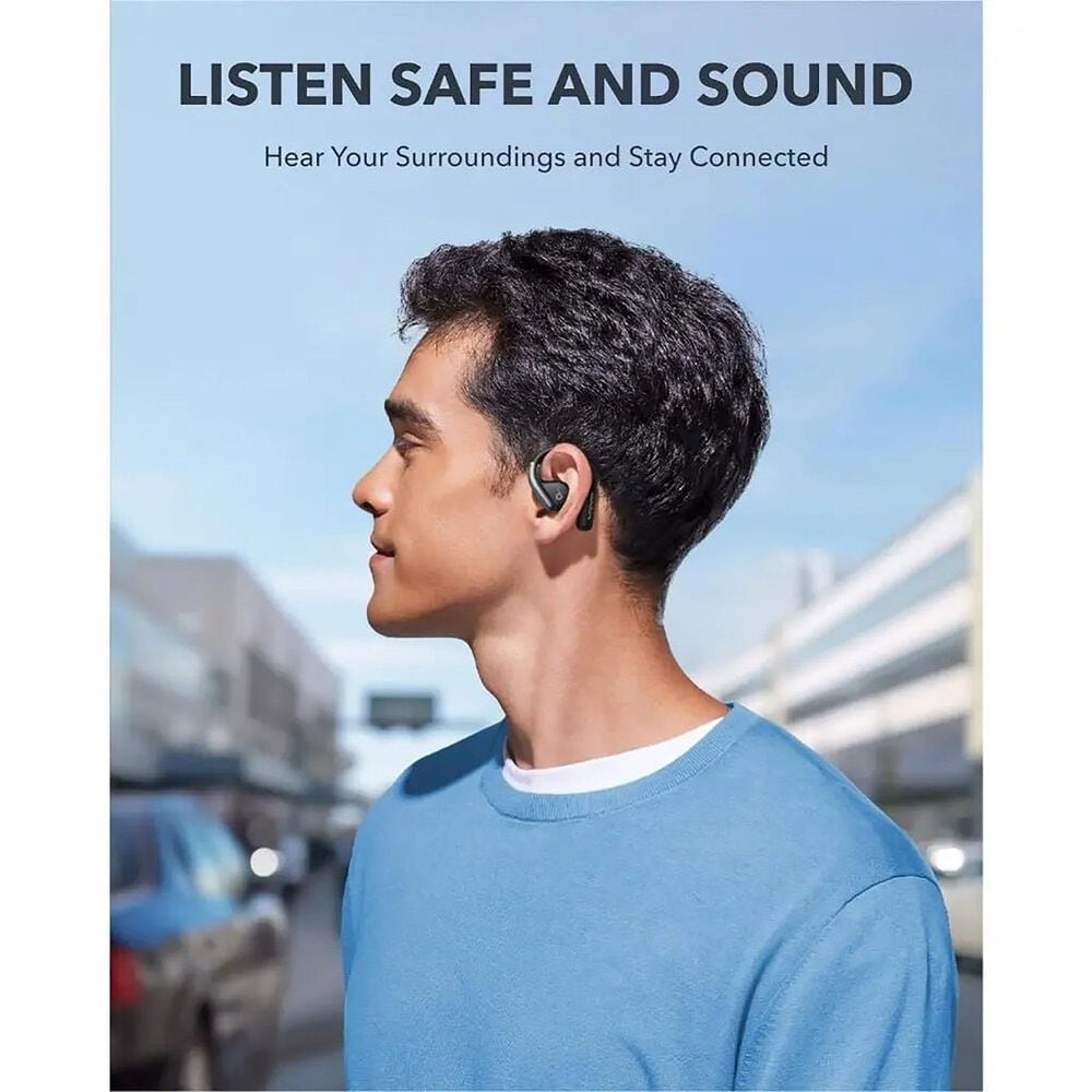 Anker Soundcore AeroFit Open-Ear Wireless Earbuds in Black, , large