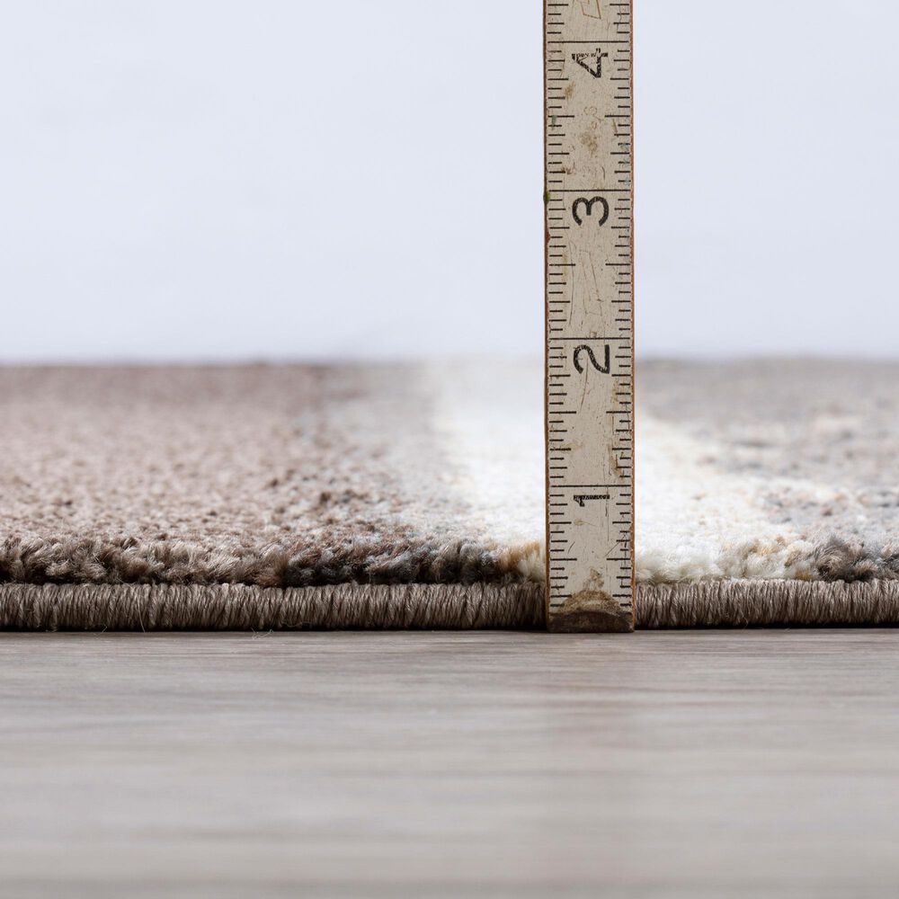 Dalyn Rug Company Antigua AN1 Mocha 9'5" x 13'2" Area Rug, , large