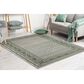 Radici USA Davide Southwestern 3"3" x 4"11" Green Area Rug, , large
