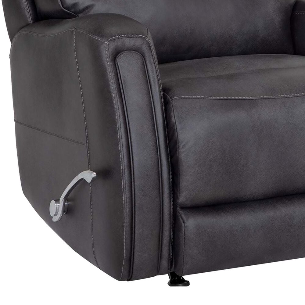 Moore Furniture Asher Manual Recliner in Colt Sterling, , large