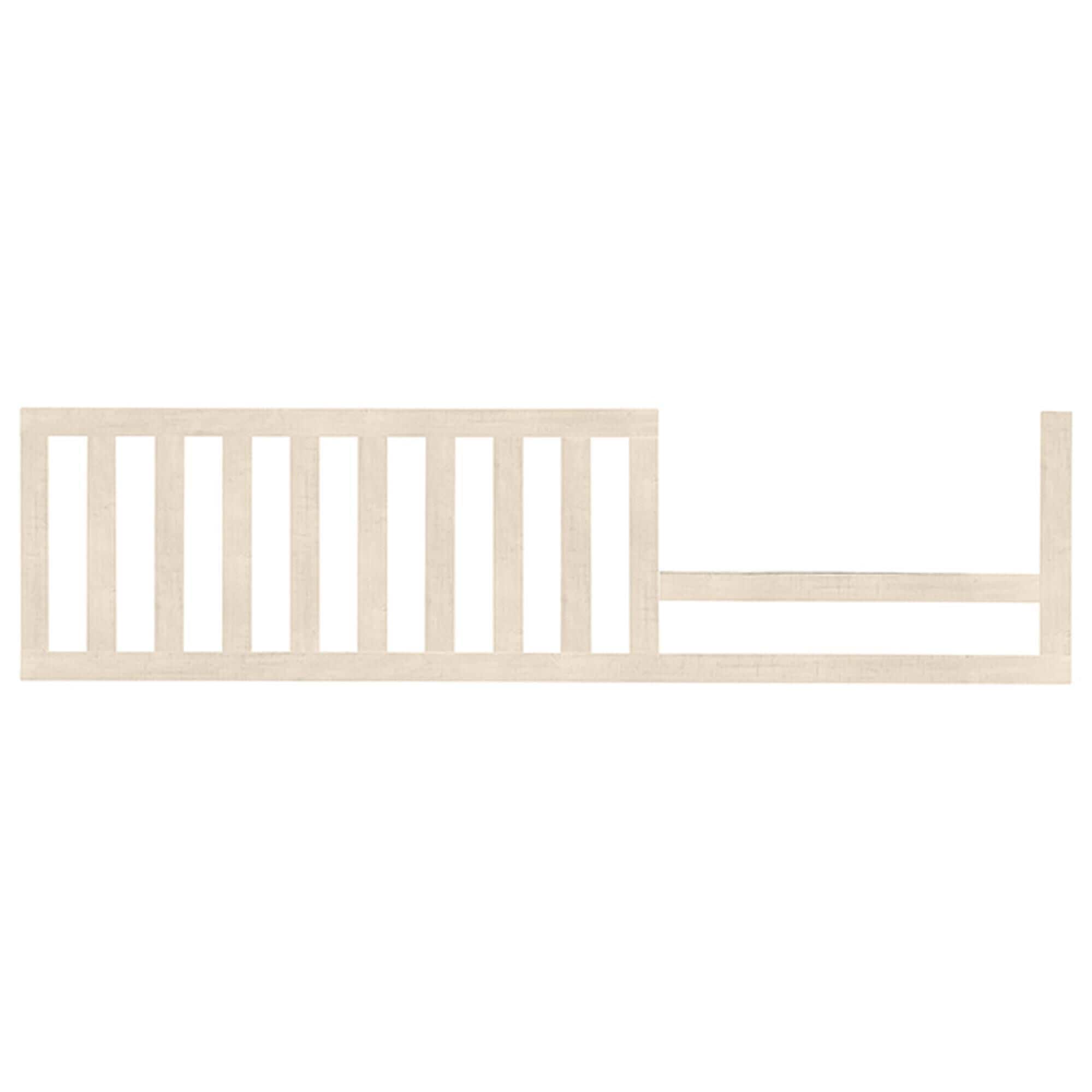 Evolur Antilia Toddler Guard Rail in Vanilla Bean NFM