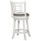 Sasha Lee Transitional Counter Stool in White Finish, , large
