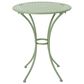 Hearth and Haven Lourdes 3-Piece Iron Bistro Set in Green, , large