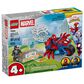 LEGO Marvel Spidey on His Motorcycle vs. Rhino Building Set, , large