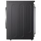 LG 9 Cu. Ft. Smart Front Load Gas Dryer in Brushed Black Steel, , large