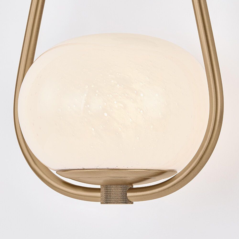 Troy Lighting Decker 1-Light Wall Sconce in Patina Brass, , large