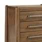 Riverside Furniture Henderson Queen Platform Panel Bed with Dresser and Nightstand in Toasted Pecan, , large