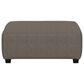 Hartsfield Livingston 45" Square Cocktail Ottoman in Slate, , large