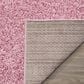 Safavieh Florida Shag SGA119P-5 5"1" x 7"6" Pink Area Rug, , large