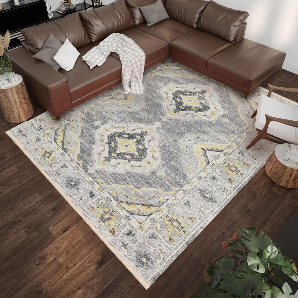 Dalyn Rug Company Marbella 8&#39; x 10&#39; Grey Area Rug, , large