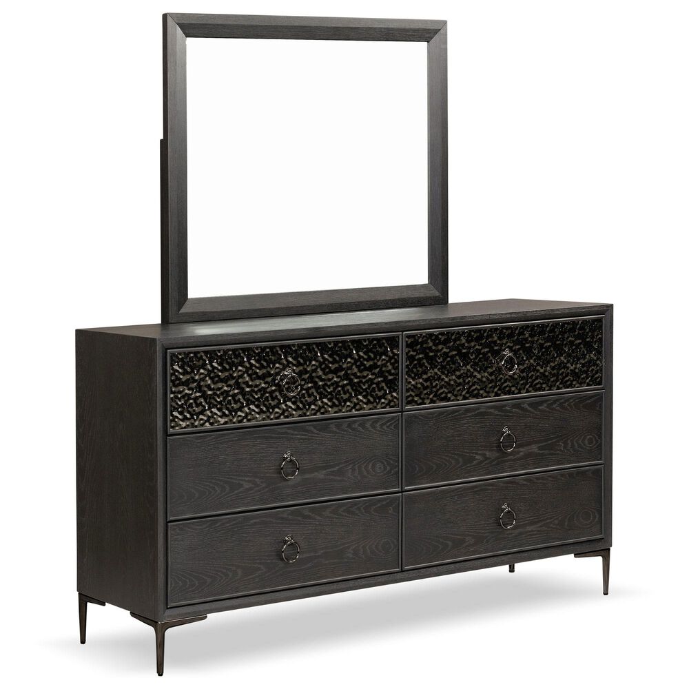 Furniture of America Bashford 6-Drawer Dresser in Espresso, , large