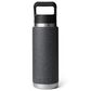 YETI Rambler 26 Oz Bottle with Straw Cap in Black Stone, , large