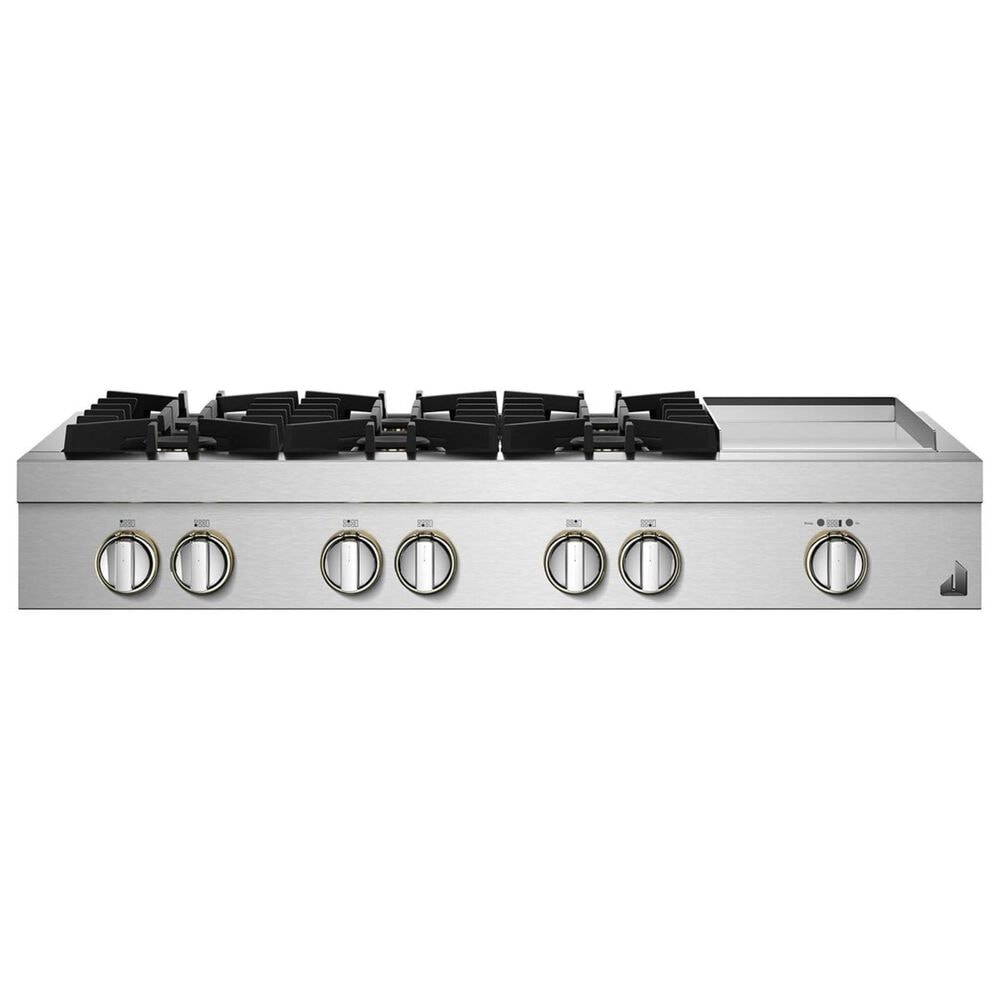 JennAir 48" Rise Professional Gas Rangetop in Stainless Steel, , large