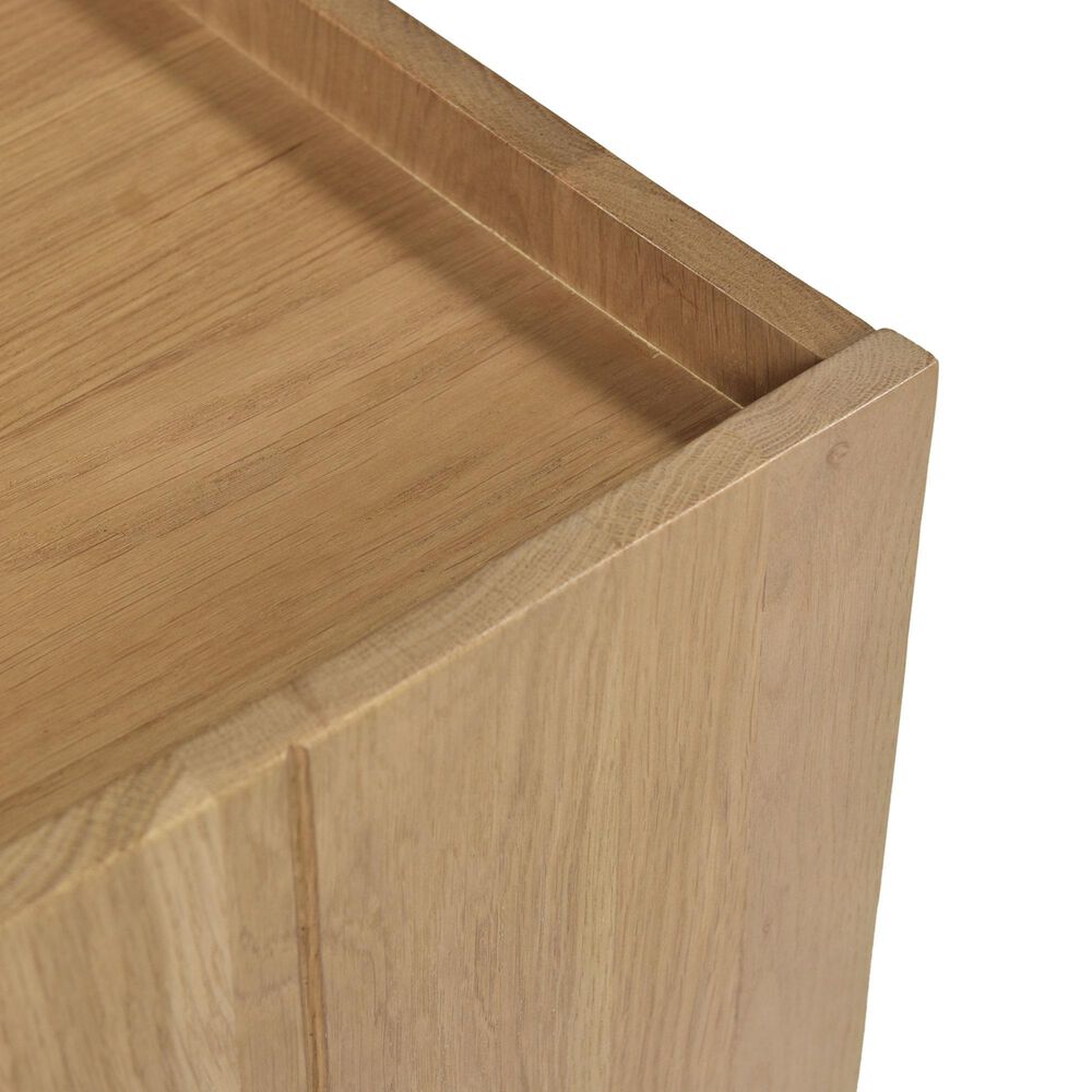 Moe&#39;s Home Collection Plank 2 Shelves Nightstand in Natural, , large