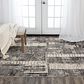 RIZZY Couture CUT115 9" x 12" Gray Area Rug, , large
