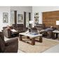 Catnapper Sedona Power Headrest Lay Flat Reclining Sofa in Mocha, , large