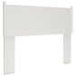 Ashley Aprilyn Queen Panel Headboard in White, , large