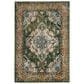 Safavieh Monaco MNC243F-4 4" x 5"7" Forest Green/Light Blue Area Rug, , large