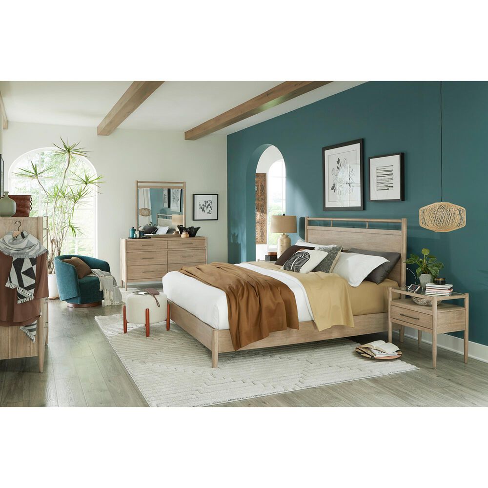 Aspen Furniture, Inc. Shiloh Queen Bed in Champagne, , large
