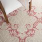 Safavieh Micro-Loop 4" x 6" Pink and Beige Area Rug, , large