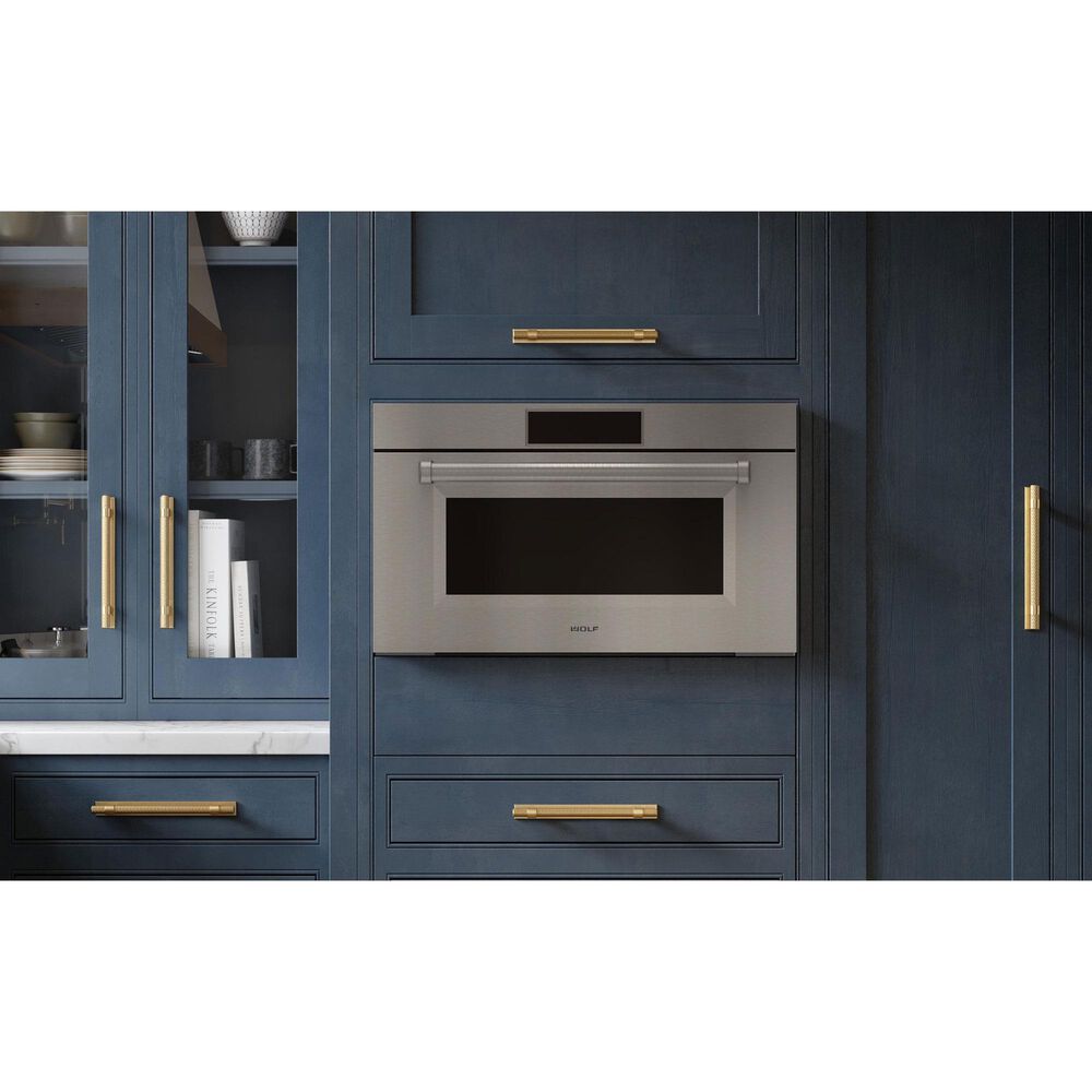Wolf Appliances 1.6 Cu. Ft. M Series Professional Drop-Down Door Speed Oven in Stainless Steel, , large