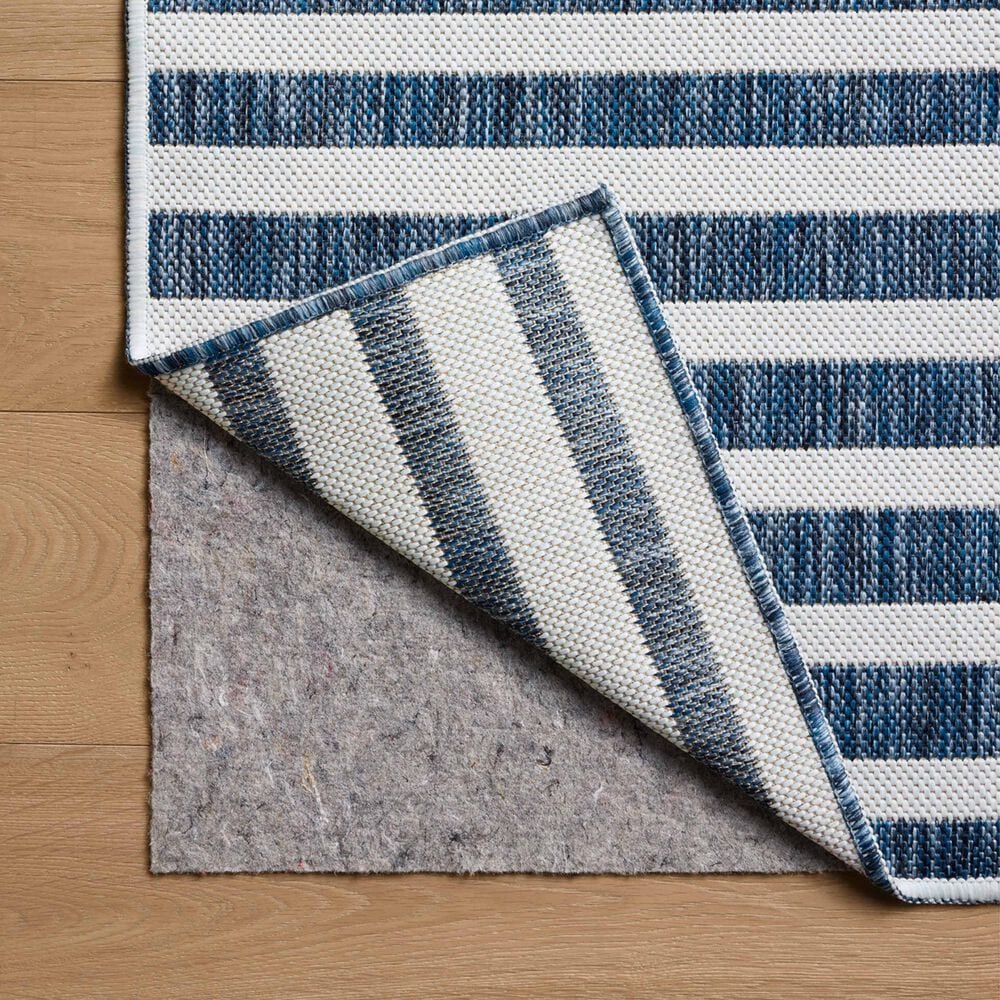 Loloi Easton Denim and Ivory 2&#39;3&quot; x 3&#39;9&quot; Indoor/Outdoor Area Rug, , large