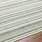 Surya Eagean EAG-2422 Grass Green, Ivory, Dark Green and Seafoam 7"10" Square Indoor/Outdoor Area Rug, , large