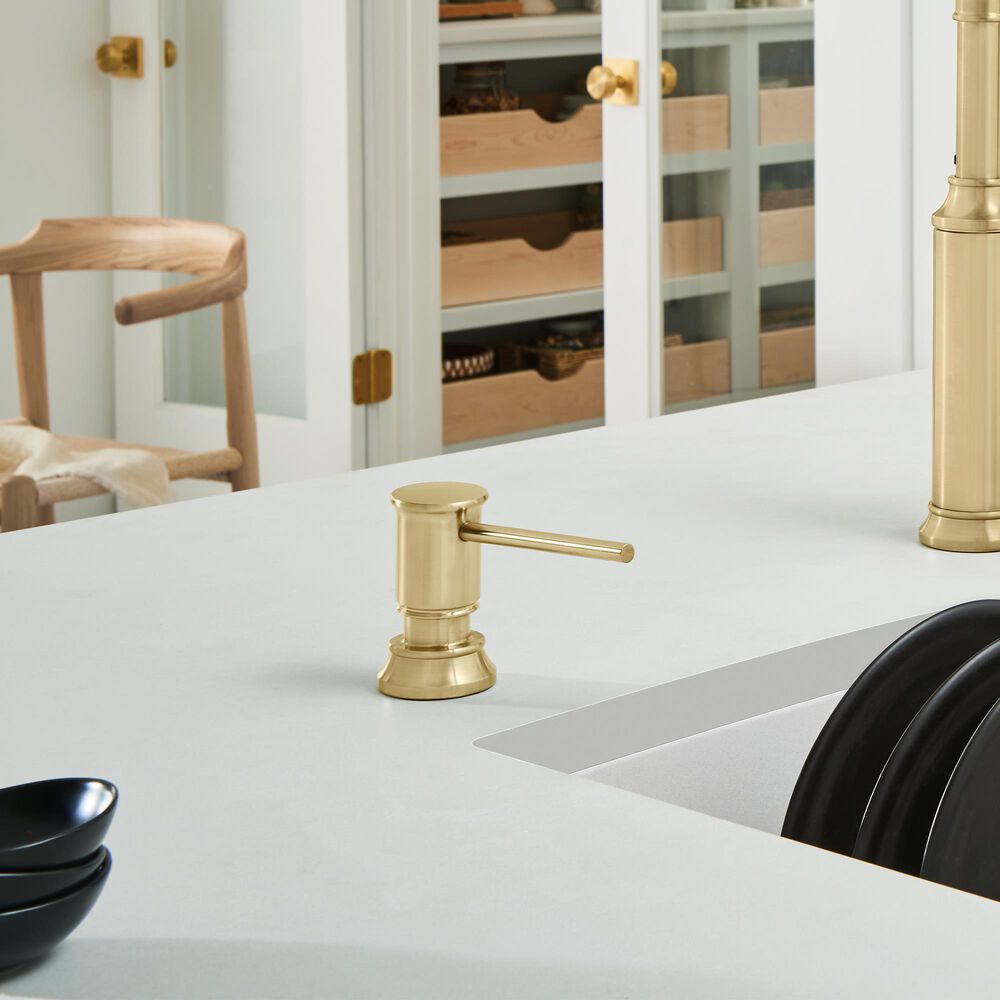Blanco Empressa Soap Dispenser in Satin Gold, , large