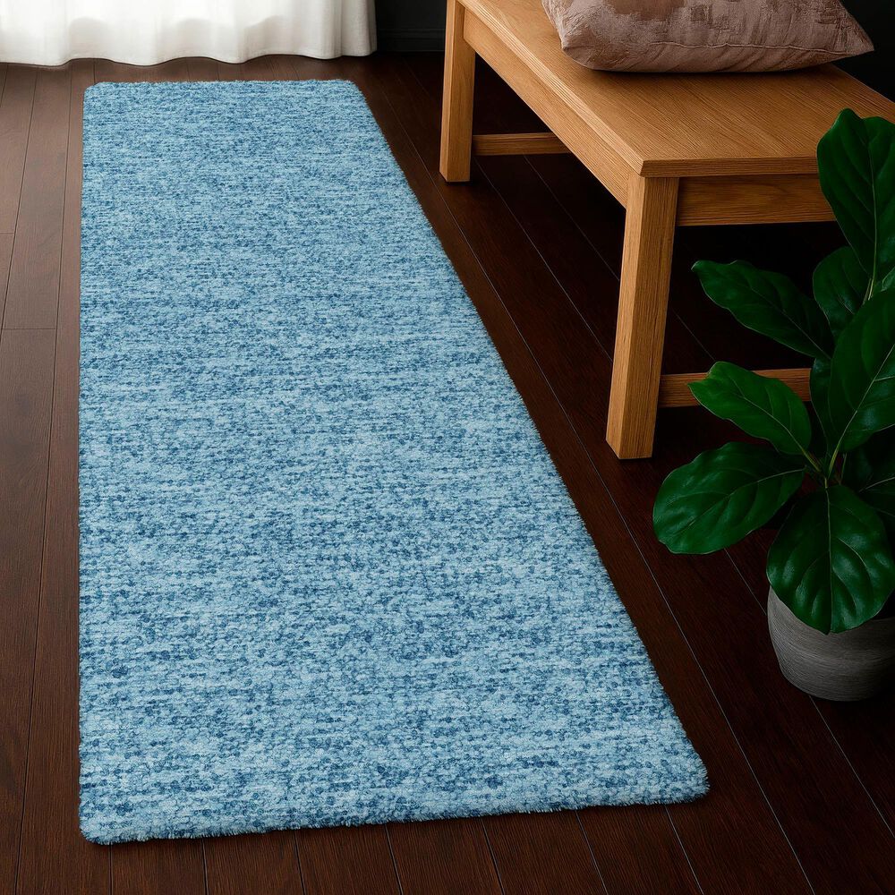 Dalyn Rug Company Voyage VY2 Denim 2'3" x 7'6" Runner, , large