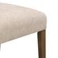 Hearth and Haven Upholstered Side Chair with Beige Cushion in Light Brown (Set of 2), , large