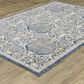 ROW by Oriental Weavers Cavett CAV06 Blue and Gold 9"10" x 13" Area Rug, , large