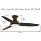 Minka-Aire Concept III 54" Ceiling Fan with LED Light in Oil Rubbed Bronze, , large