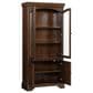 Riva Ridge Arlington Display Cabinet in Classic Brown, , large