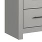 Signature Design by Ashley Cottonburg 2 Drawer Nightstand in Light Gray and White, , large