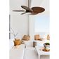 Beacon Lighting Lucci Air Bali 52" Outdoor/Indoor Ceiling Fan with Light and Remote Control in Oil Rubbed Bronze, , large