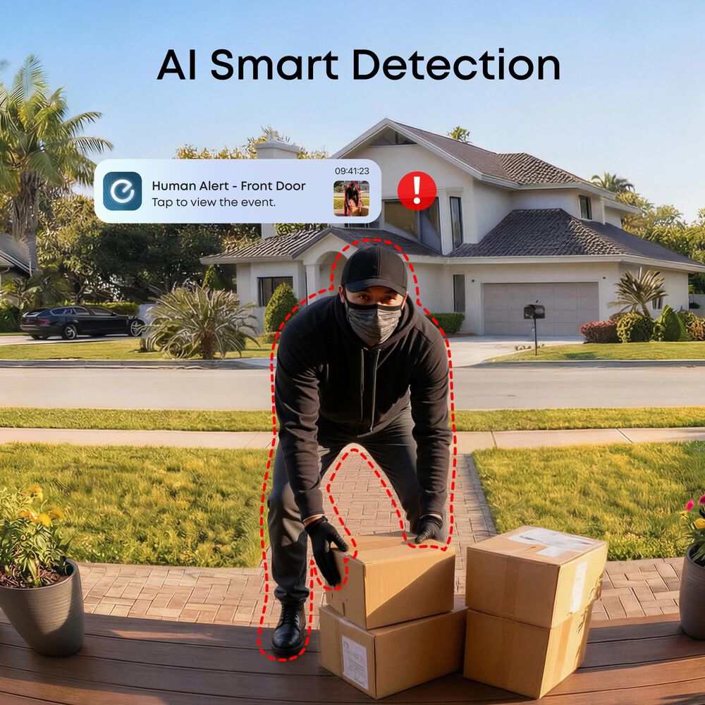 eufy FamiLock E40 Smart Security Lock with Facial Recognition in Black, , large