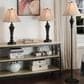 Stylecraft Lamps 3-Piece Lamp Set in Aged Bronze Steel, , large