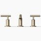Kohler Purist Widespread Bathroom Sink Faucet in Vibrant Brushed Bronze, , large