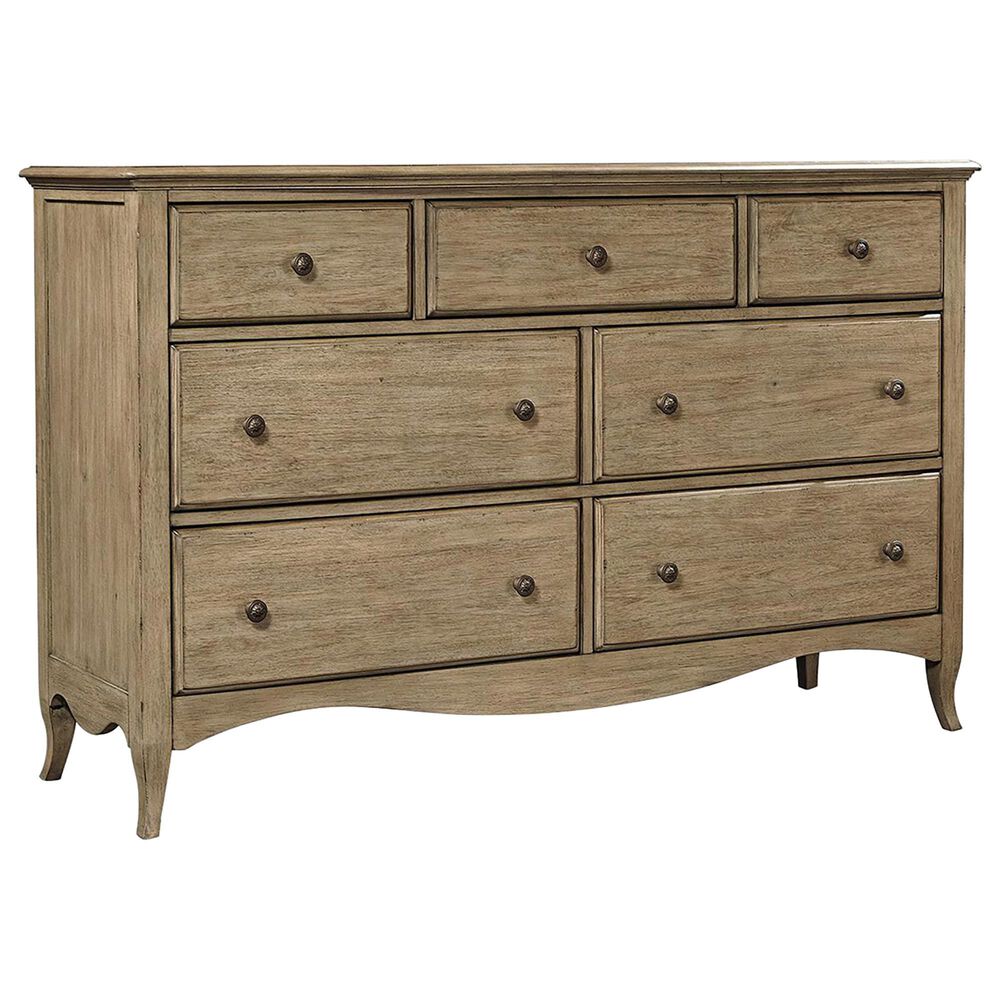 Riva Ridge Provence 4-Piece Full Platform Bedroom Set in Patine, , large