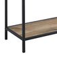 OSP Home Quinton 1-Drawer End Table in Salvage Oak, , large